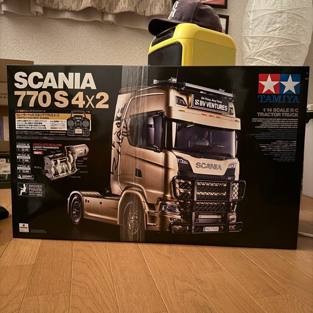 TAMIYA 1/14 RC スカニア 770 S 4×2 フルオペ