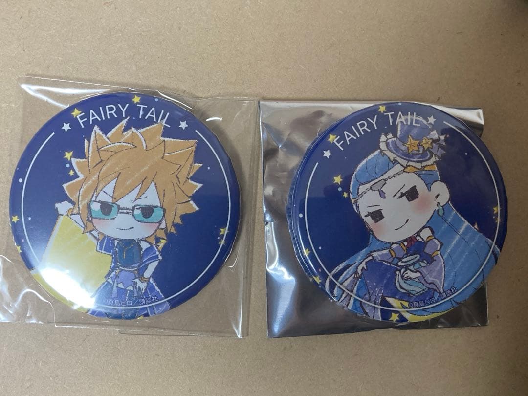 フェアリーテイル　星霊　ロキ　アクエリアス 缶バッジセット