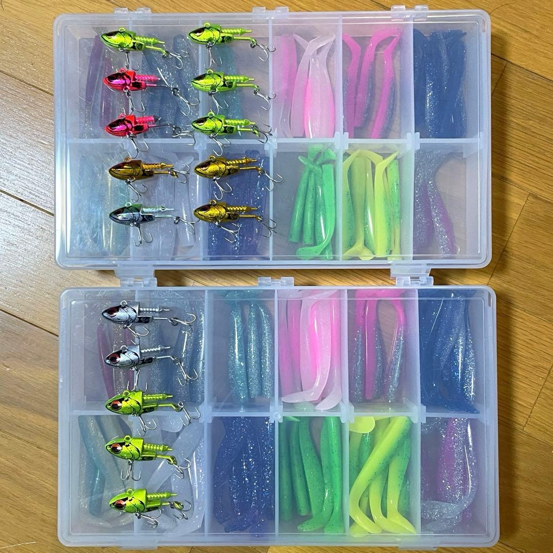 ジグヘッドワーム シャッドテール 16g 22g まとめ売り VJ代用品 新品