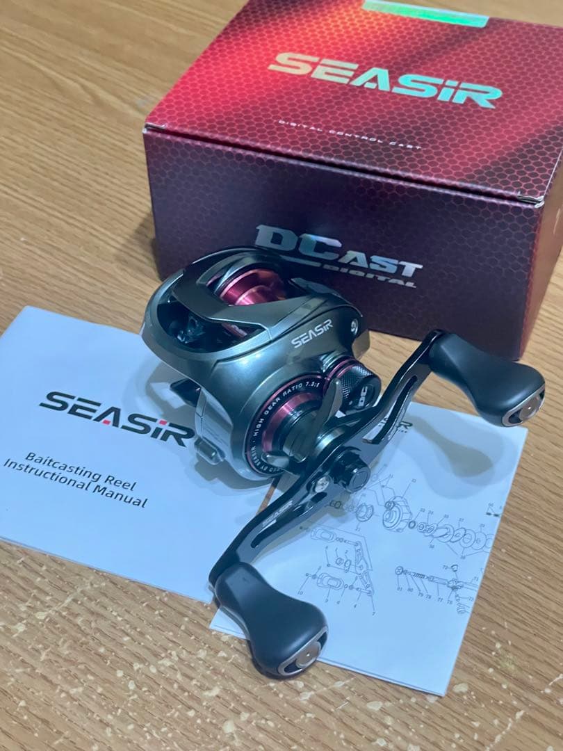 ⭐︎最新モデル⭐︎SEASIR DCast シーサー DCブレーキ搭載　左ハンドル