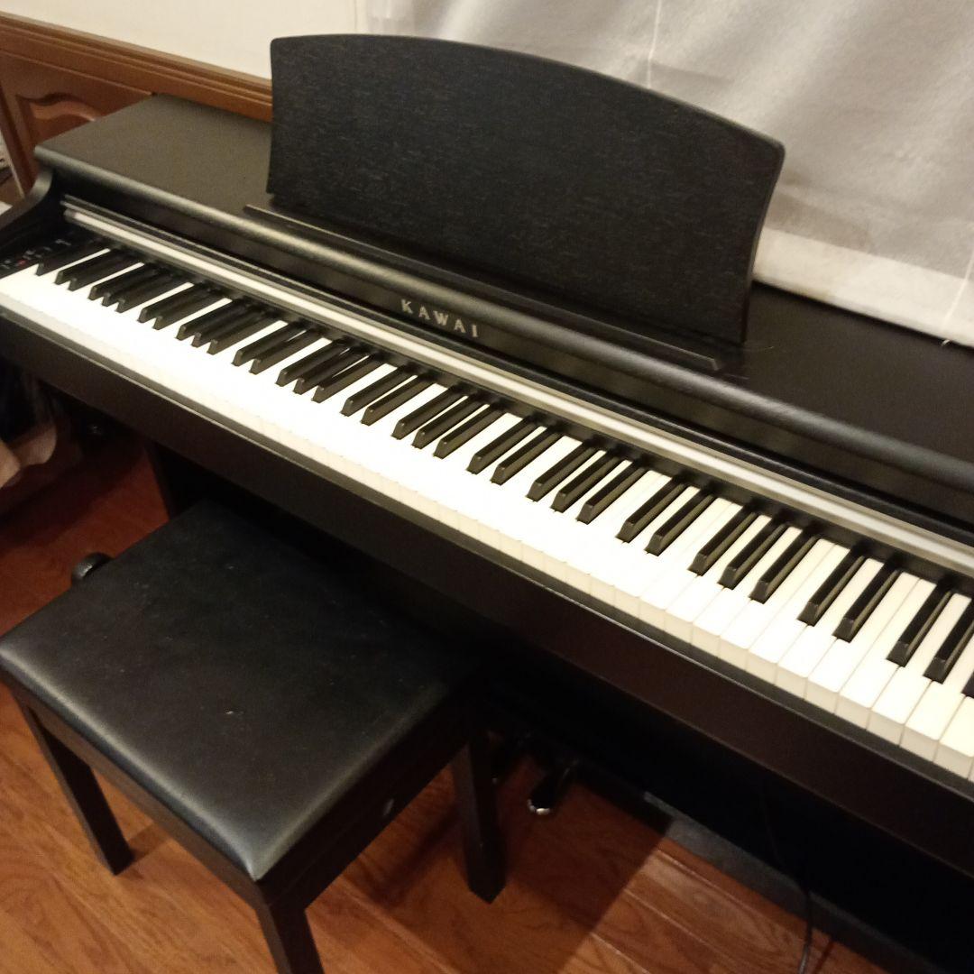 【取りに来れる方限定】 KAWAI 電子ピアノ 黒 椅子付き