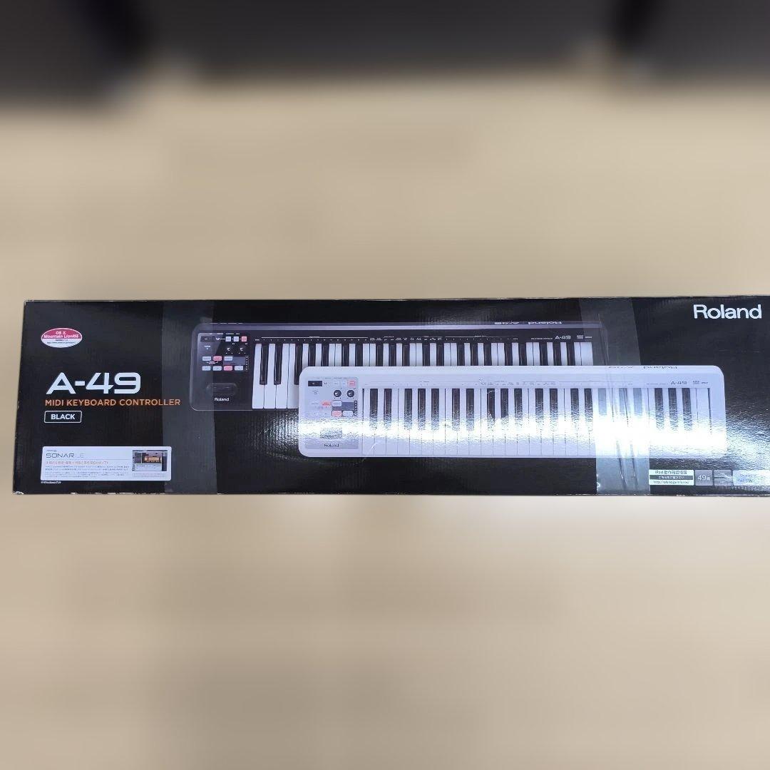 Roland A-49 MIDIキーボードコントローラー ブラック