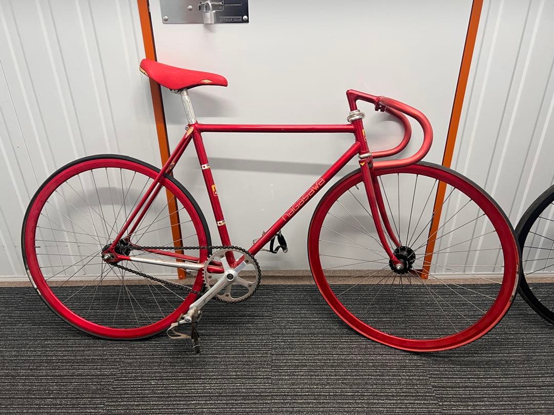 NAGASAWA（ナガサワ）トラックフレーム中野浩一モデル　レーシングレッド塗装