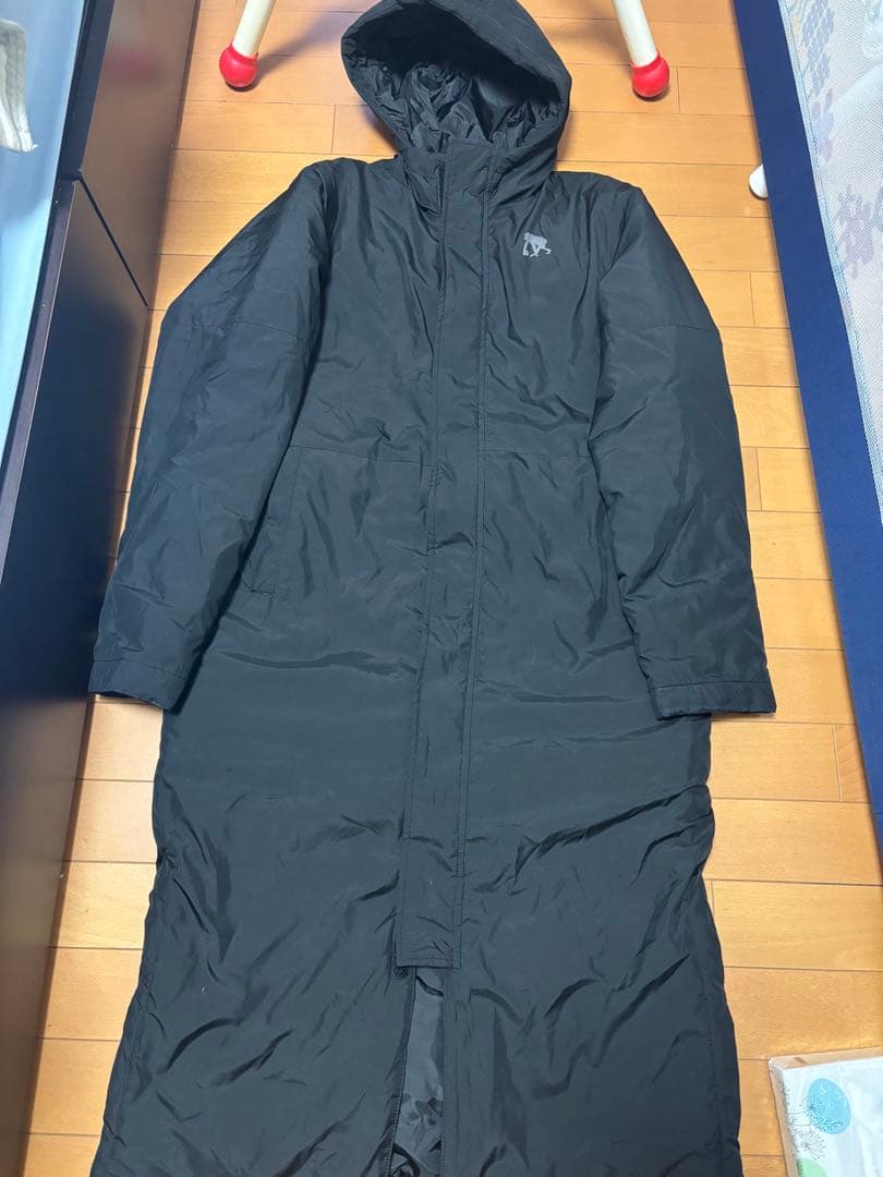 難あり！EGOZARU エゴザル ベンチコート Sサイズ 黒 防寒 アウター