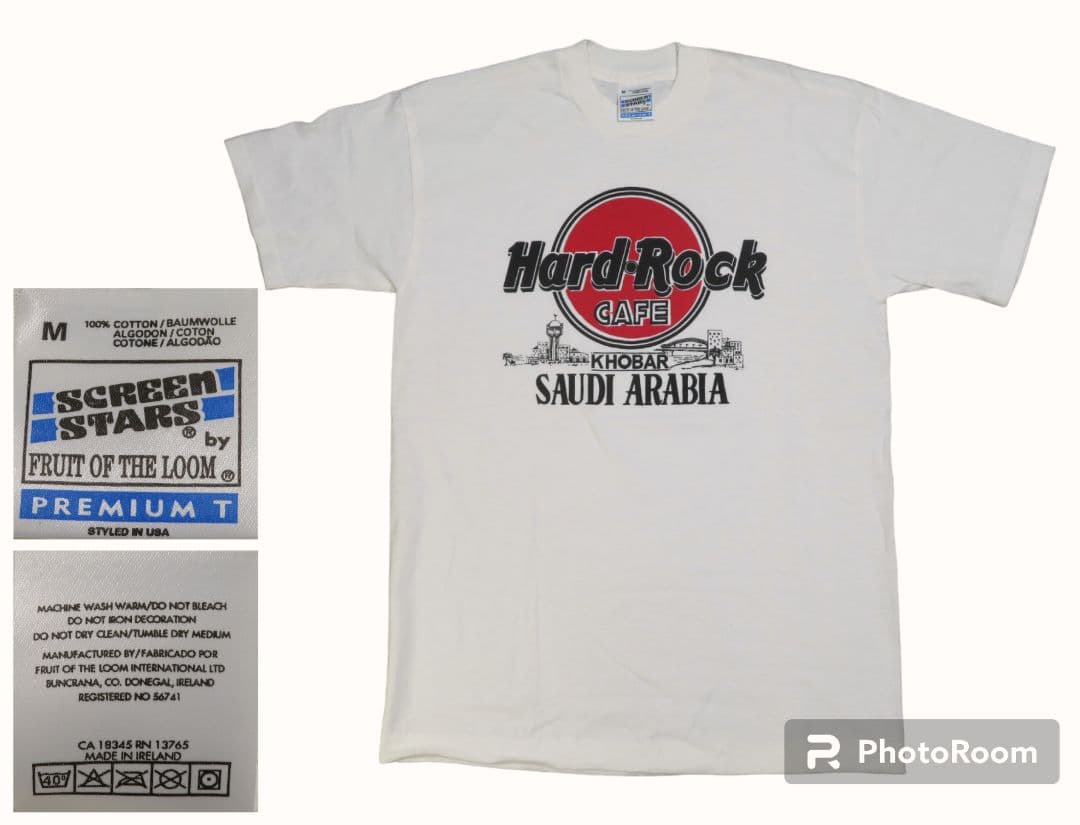 アイルランド製 スクリーンスターズ ビンテージ ハードロックカフェ Tシャツ M