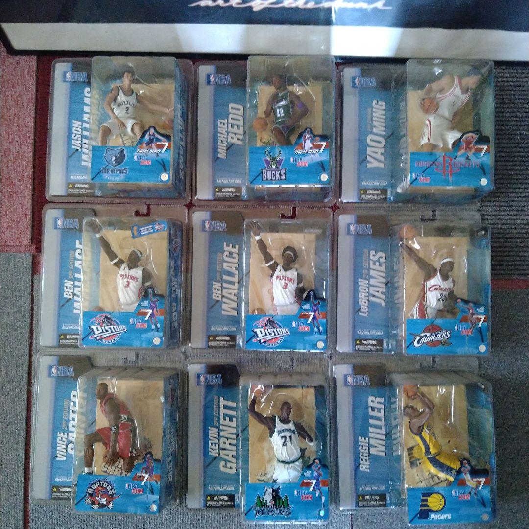 NBA　マクファーレン　シリーズ　7　9体セット　色違いコンプリート