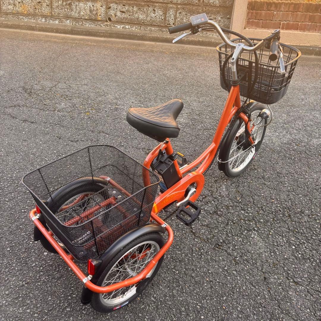 電動アシスト自転車 Ashiraku TROIS 三輪自転車