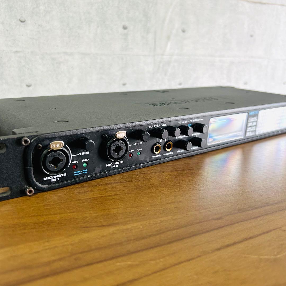 MOTU 828 mk3 hybrid usb オーディオインタフェース