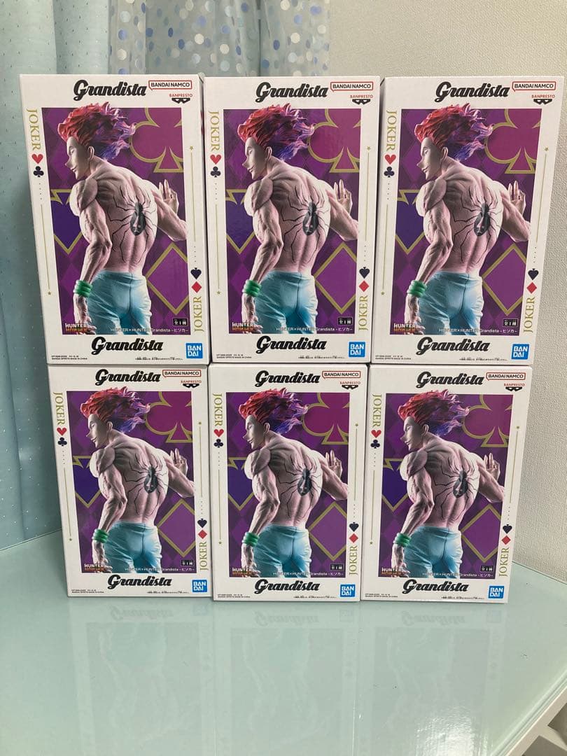 グランディスタ　HUNTERXHUNTER　ヒソカ　6体セット【未開封品】