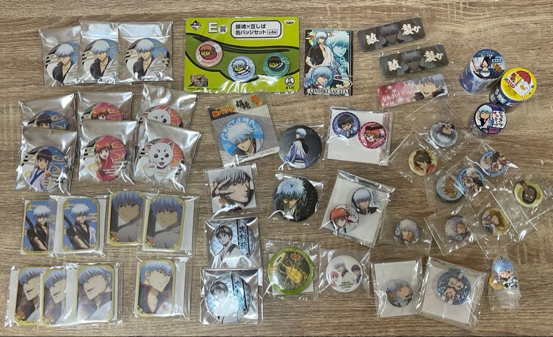 銀魂　缶バッジ　まとめ売り