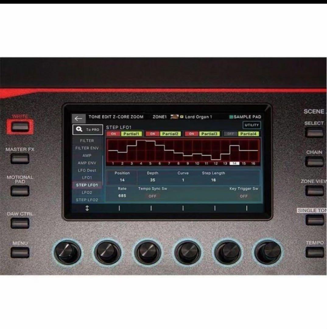 鍵盤楽器 ROLAND FANTOM-08 MUSIC WORKSTATION