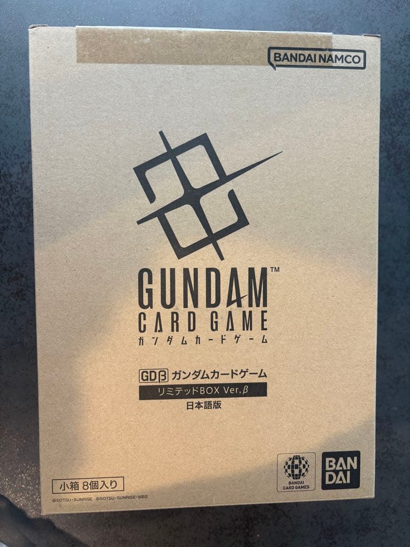 ガンダムカードゲーム リミテッドBOX ver.β 日本語版 未開封