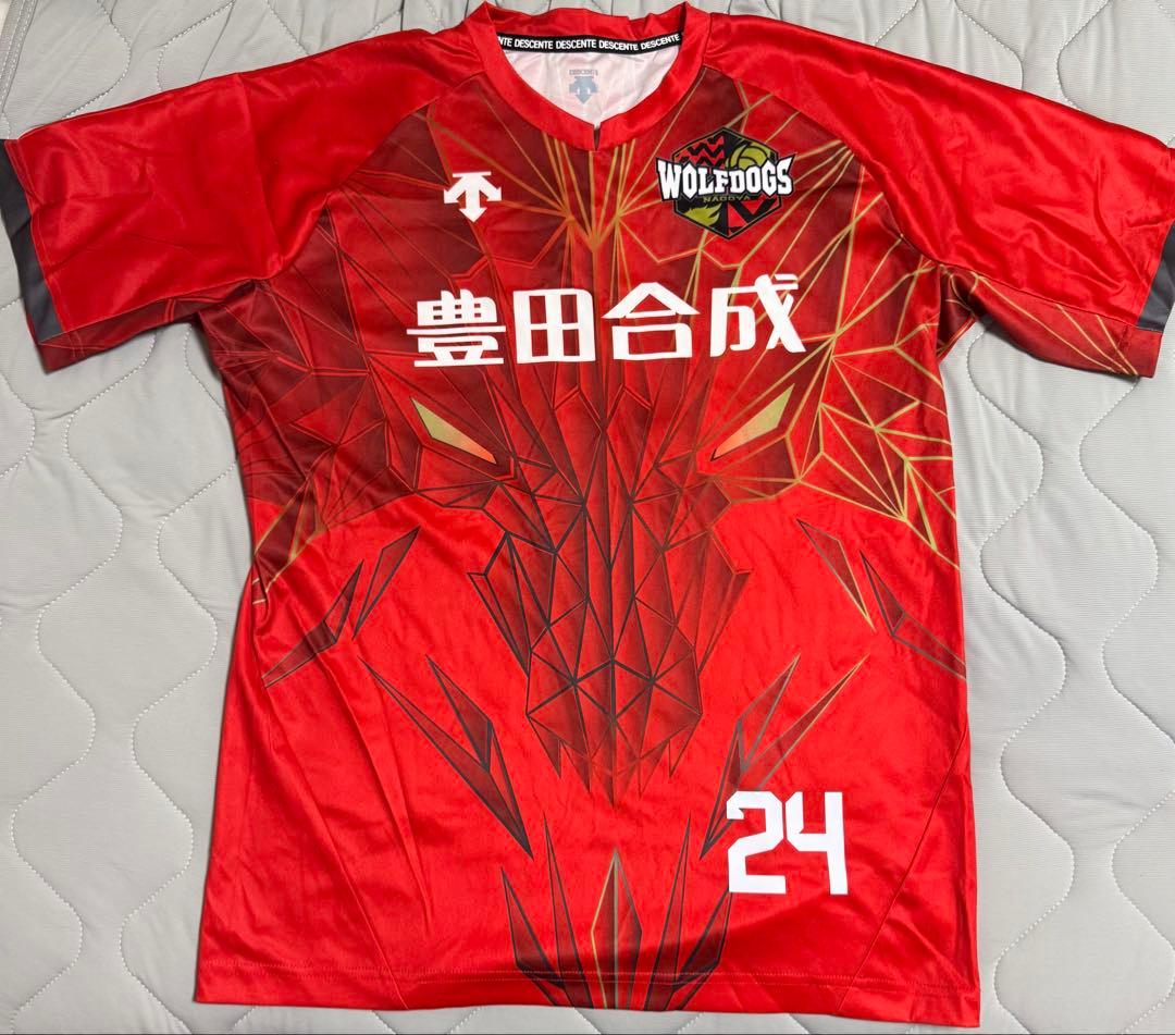ウルフドッグス名古屋 24 小川智大 レプリカユニフォームTシャツ