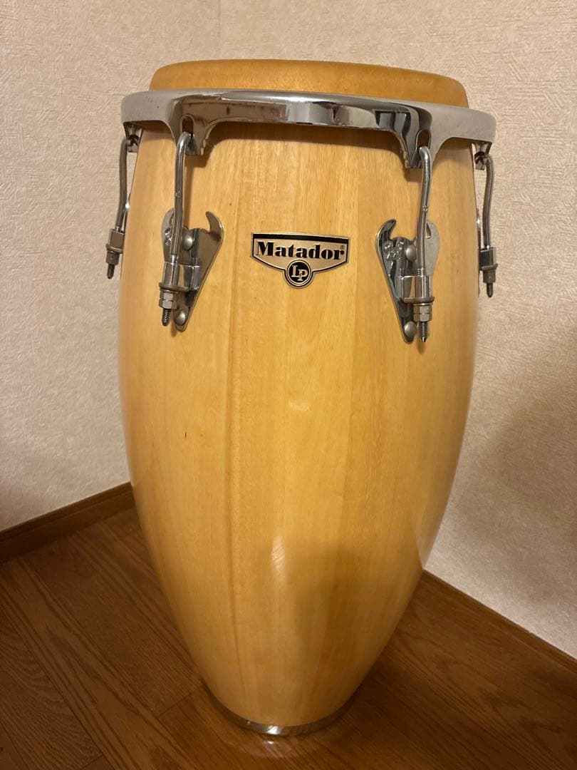Matador LP コンガ 打楽器 パーカッション 木製 ナチュラルカバー付き
