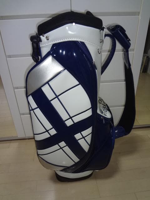 フィドラ / FIDRA 豪華9型 隠しスタンド式キャディバッグ USED美品