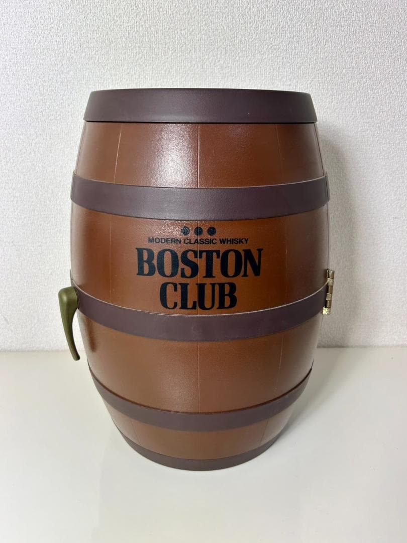 ★BOSTON CLUB　樽型収納ケース　水割りセット　希少　archive