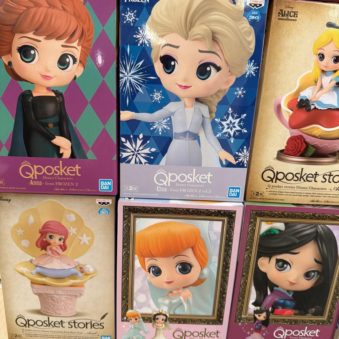 ディズニー Qposket フィギュア 14コ