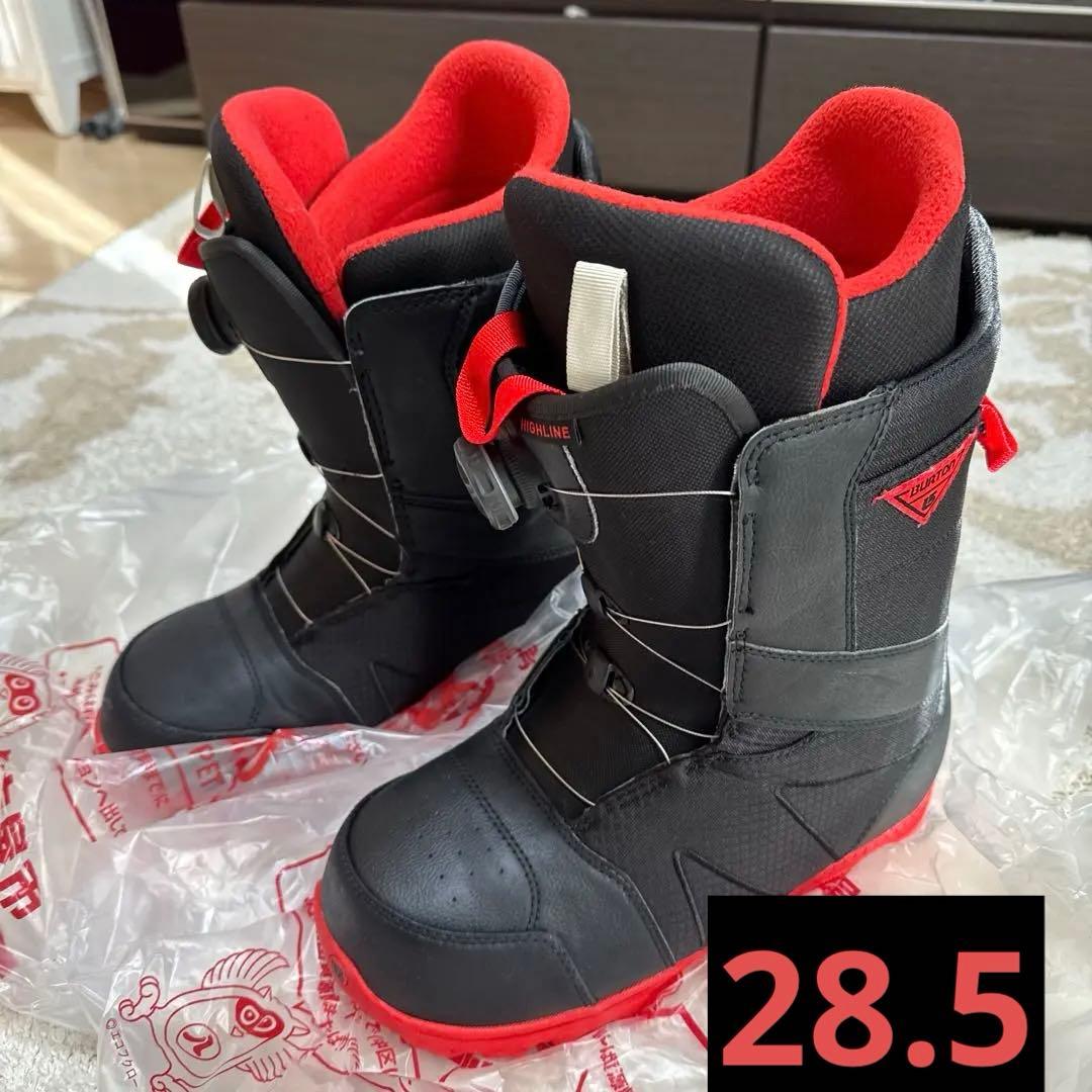 BURTON/バートン ハイライン ボア BOA 28.5 ブラック×レッド