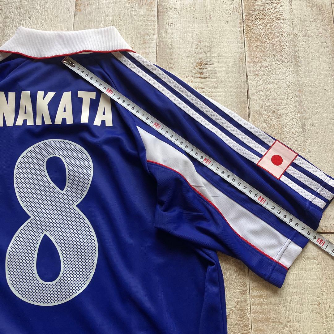 アディダス サッカー日本代表 中田英寿 8 ユニフォーム vintage 99年