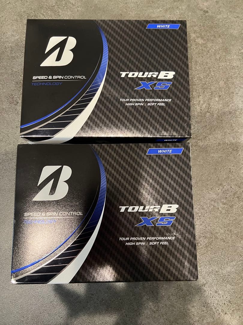 ブリヂストン　ゴルフボールTOURＢ　XS 2022年モデル 2ダースセット