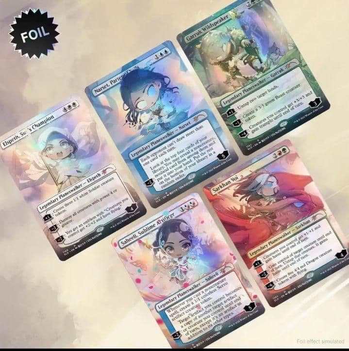Secret Lair LI'L'ER WALKERS foil 未開封品