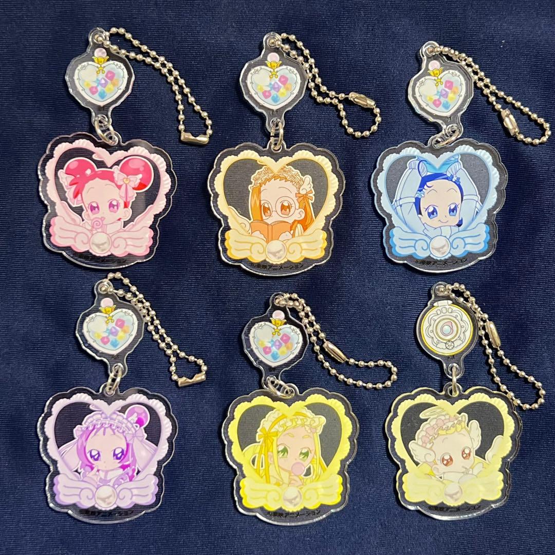 おジャ魔女どれみ　カラオケの鉄人　アクリルキーホルダー　６種セット