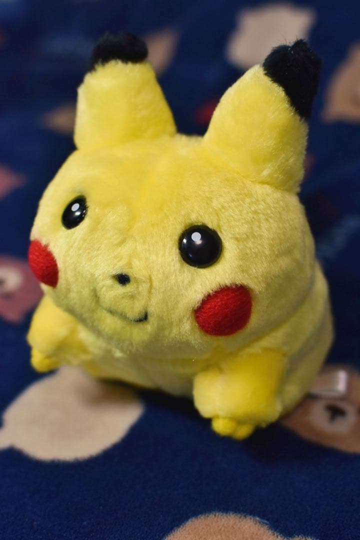 ポケットモンスター ピカチュウ ぬいぐるみ TOMY 長期保管品 初期デザイン