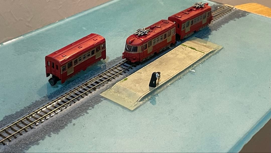 千と千尋の神隠し風　海原鉄道　ジオラマ