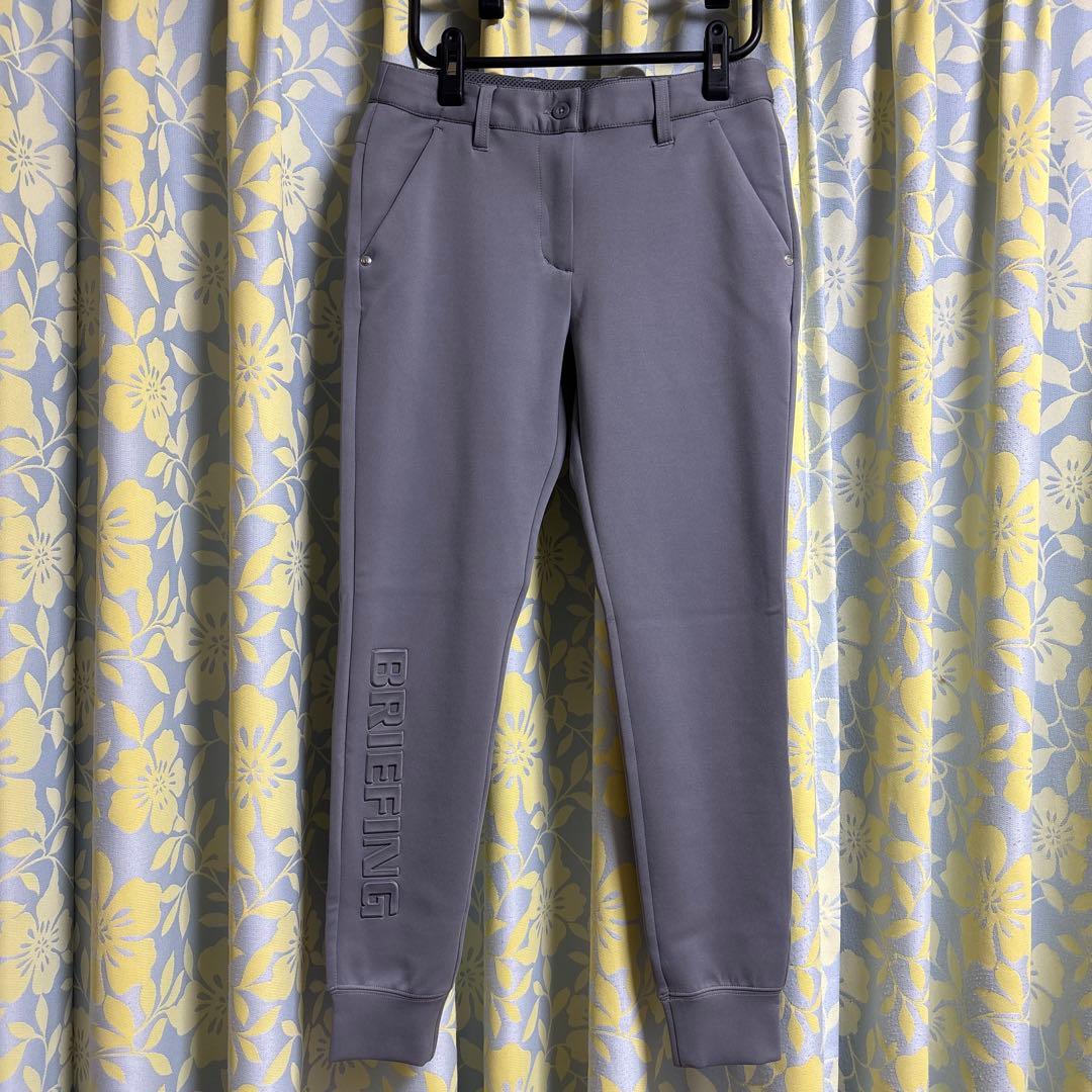 ブリーフィング レディース XS ゴルフ パンツ グレー 美品 BRIEFING