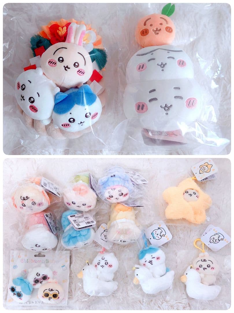ちいかわ ぬいぐるみマスコットまとめ売り