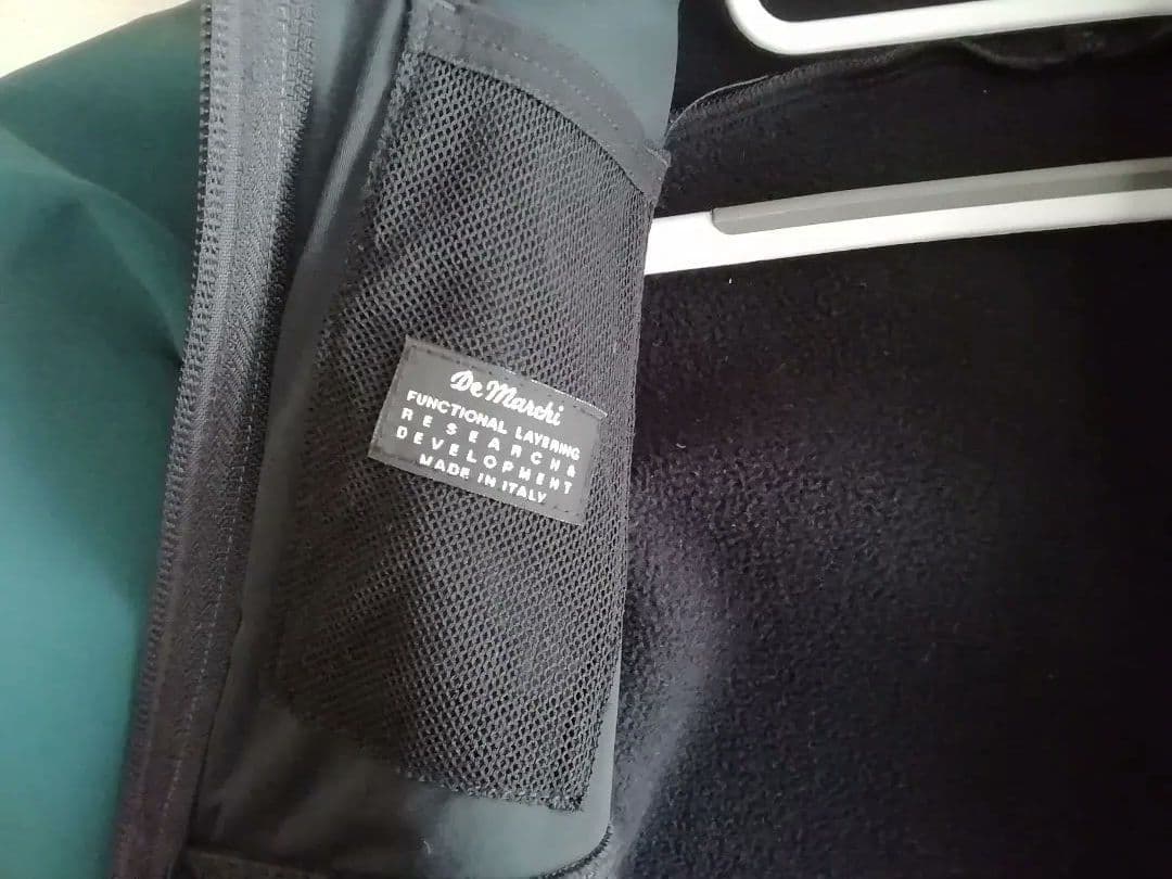De Marchi softshell　ペールグリーン