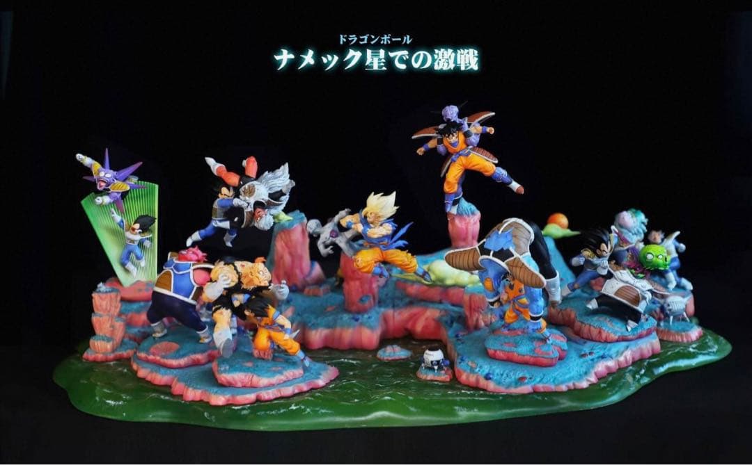 ドラゴンボール 孫悟空 ベジータ ギニュー特戦队 フィギュア ガレージキット