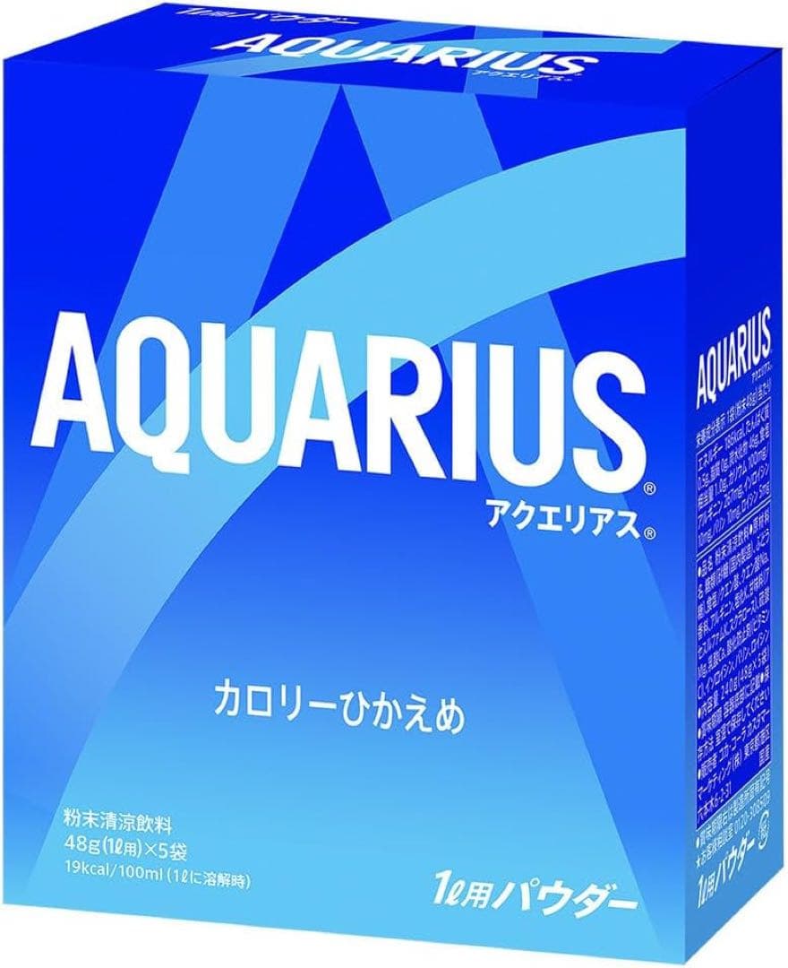 コカ・コーラ アクエリアスパウダー48g ×30袋✖️4箱