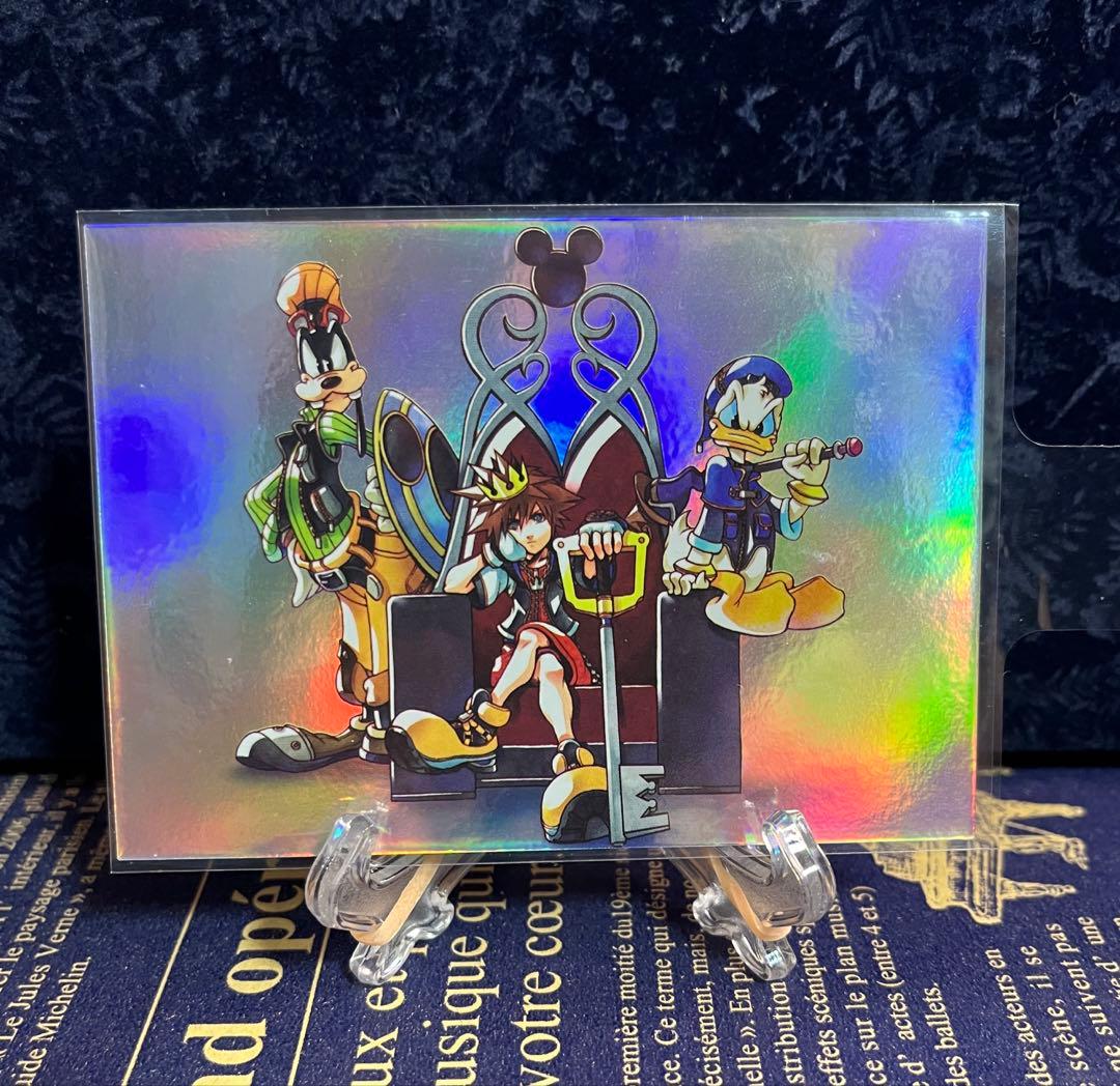 キングダムハーツ アートミュージアム 玉座 キングダムレア 希少 美品