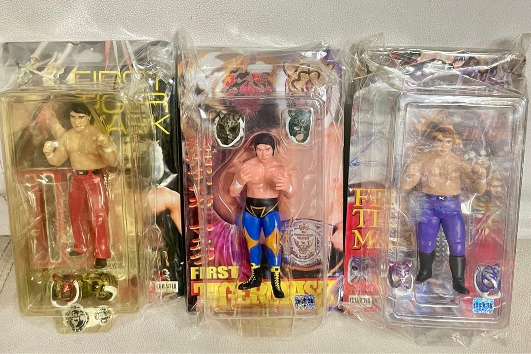 ファーストタイガーマスク フィギュア 3体セット　佐山聡