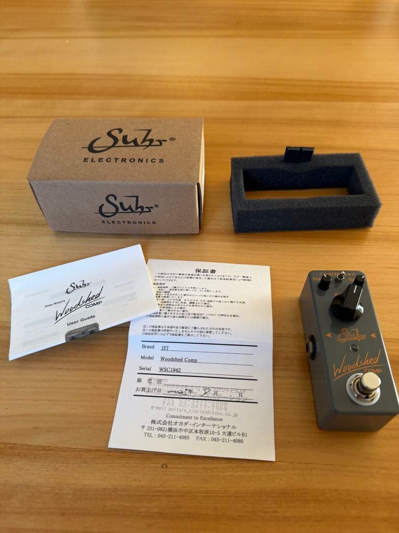 Suhr Woodshed Comp ギターエフェクター