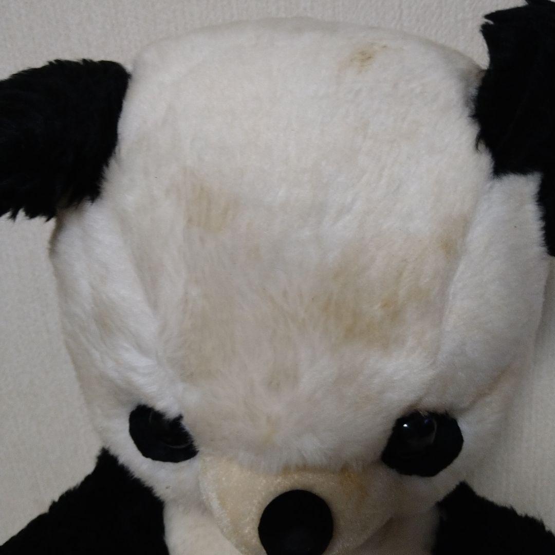 □昭和レトロ 大きなパンダのぬいぐるみ　ビンテージ