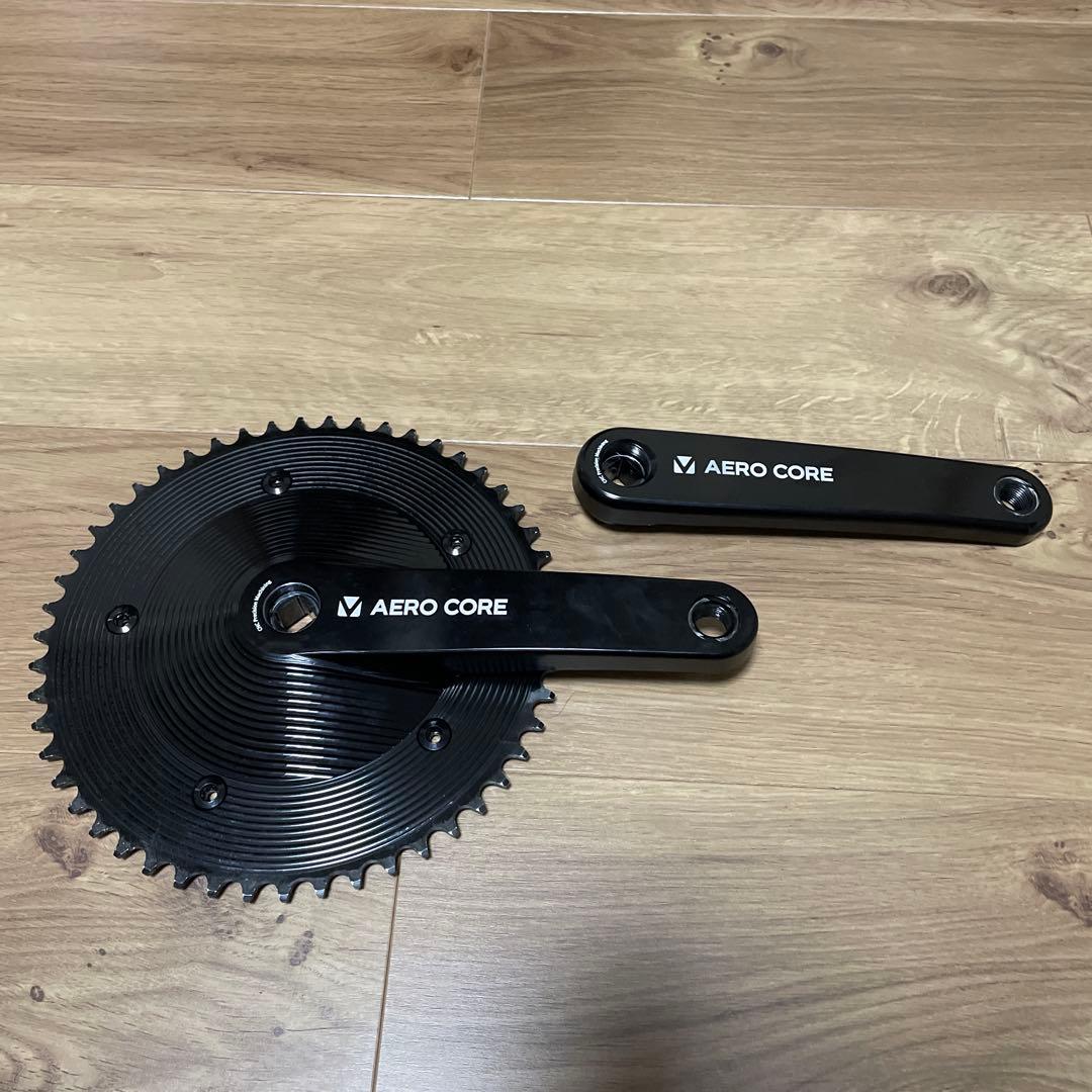 VELOCIDAD AEROCORE スクエアクランク ピスト 競輪 多分54t