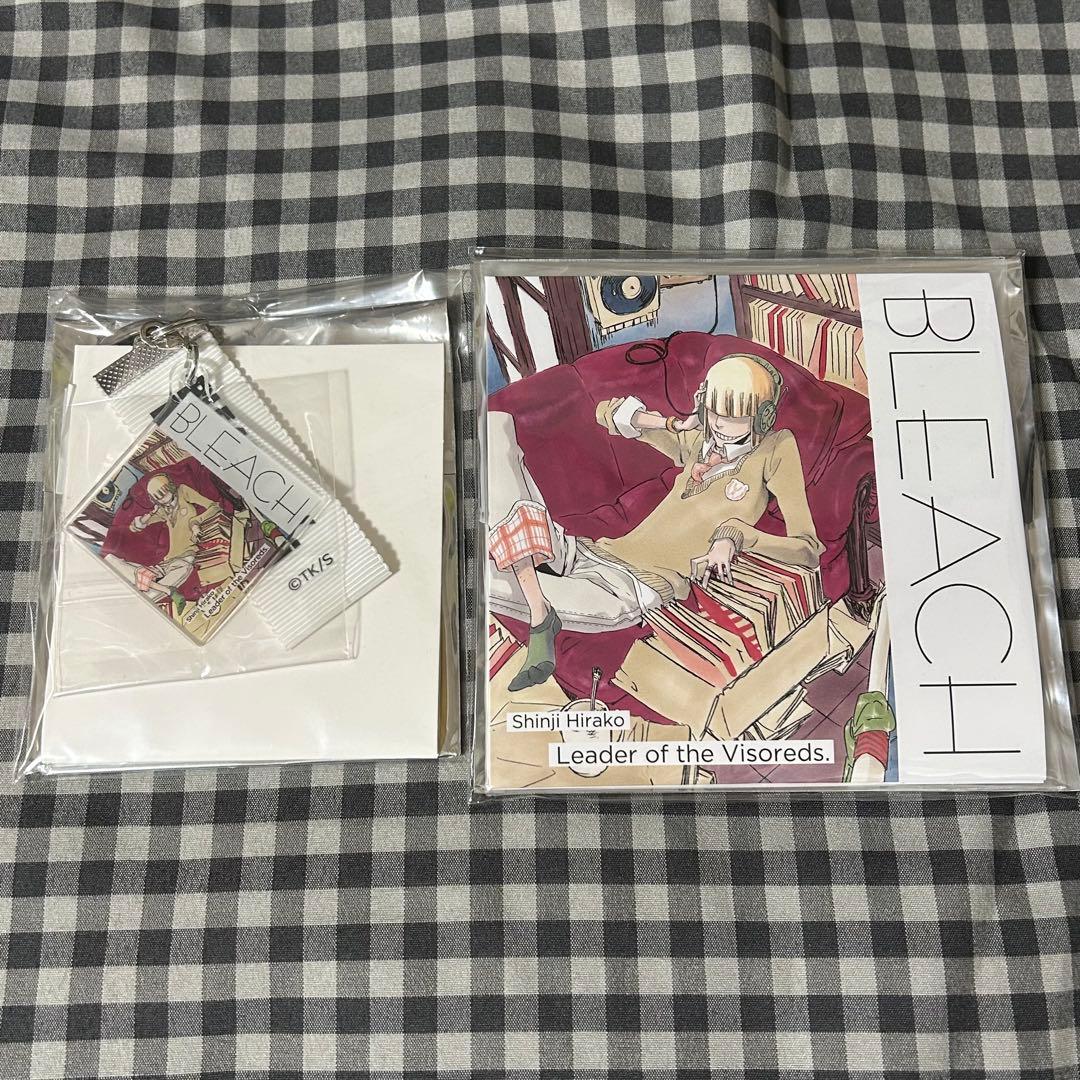 BLEACH展 レコードコースター キーホルダー 平子真子