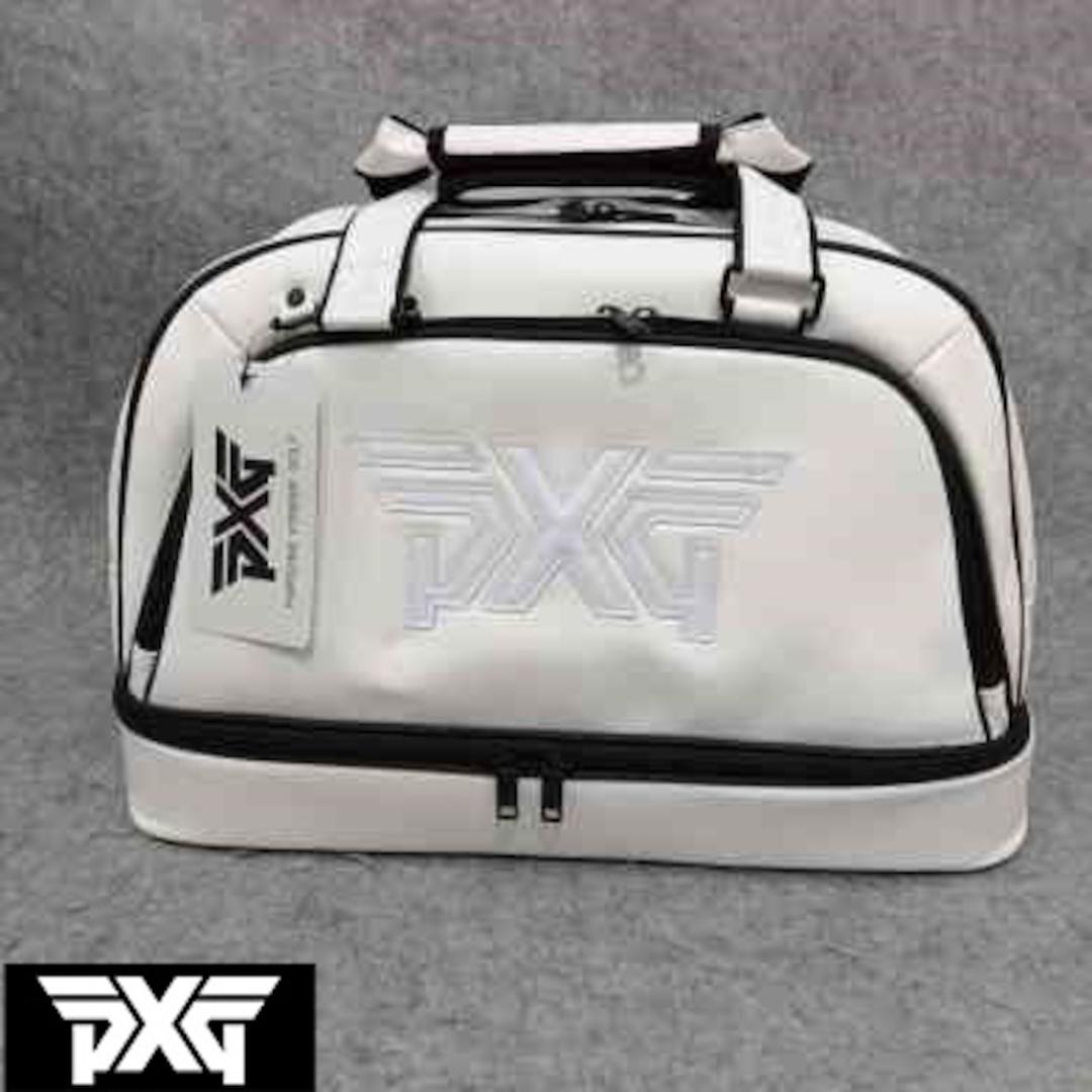 PXG ピーエックスジー ボストンバッグ ゴルフバッグ 旅行 スポーツ　ホワイト