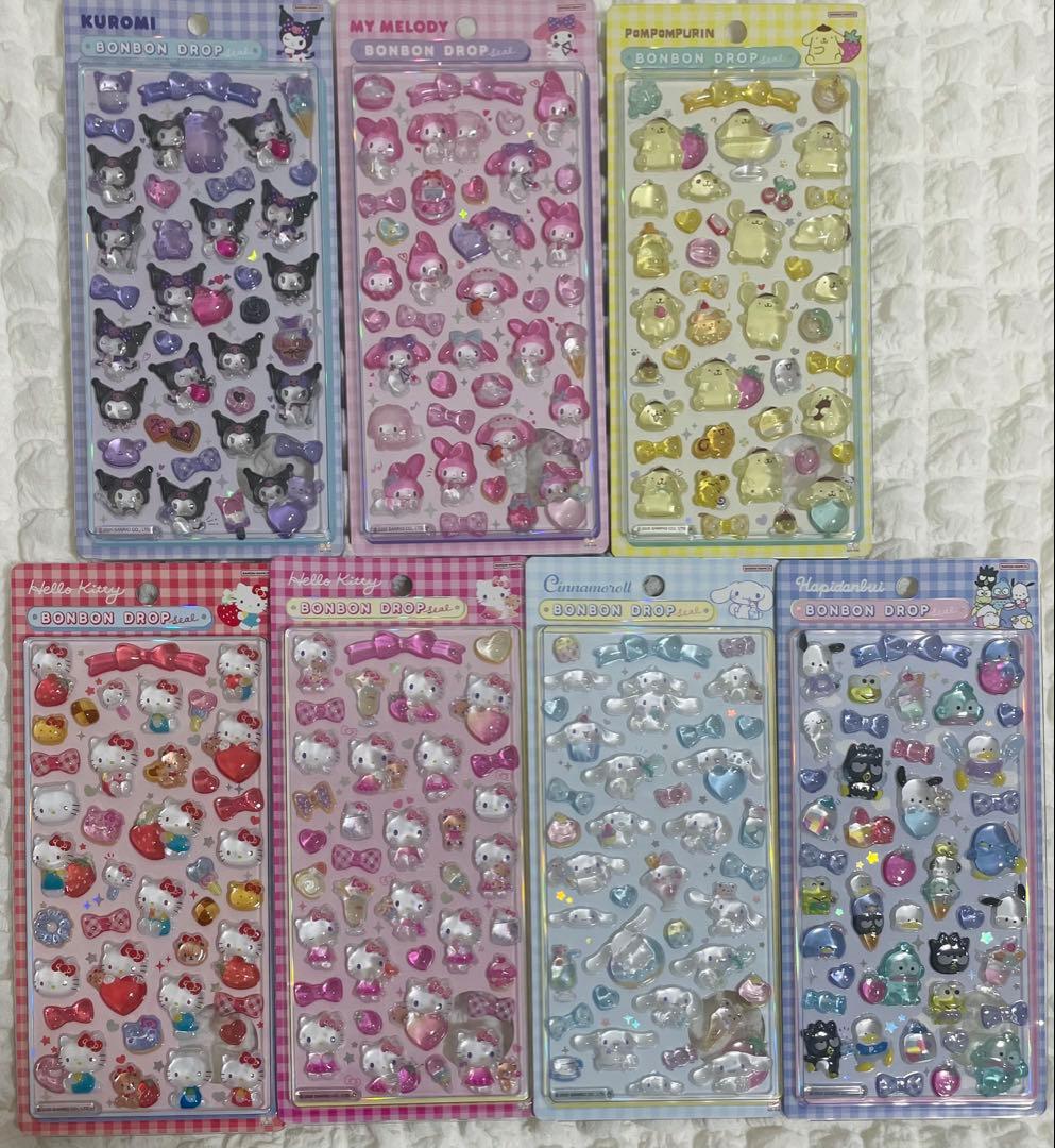 【正規品】サンリオ ボンボンドロップシール