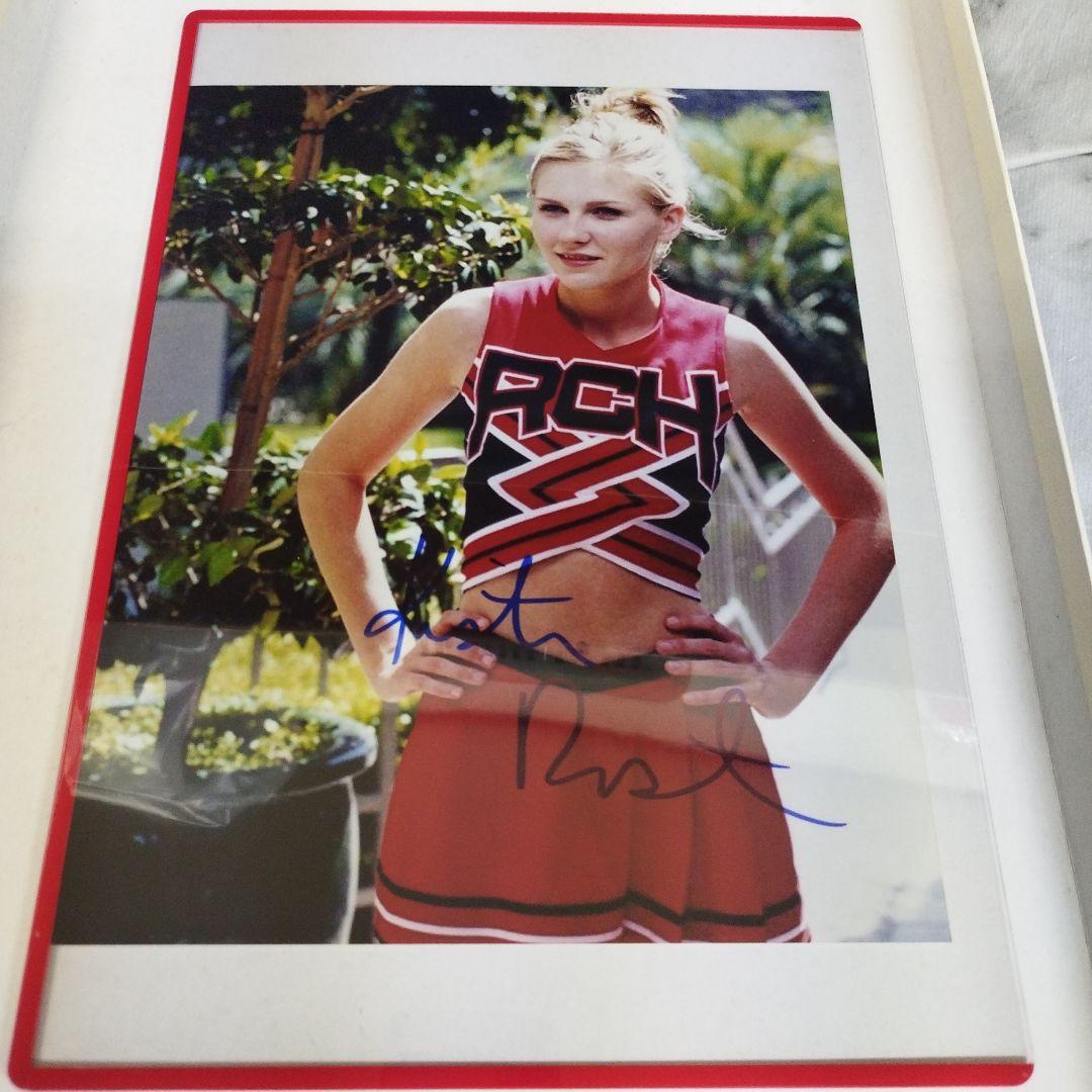 ハリウッド　キルステン・ダンスト　直筆サイン入り8Ｘ10フォト 証明書付き