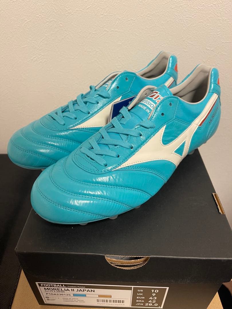 【最終値下】Mizuno モレリア II Japan ブルー 28.0cm