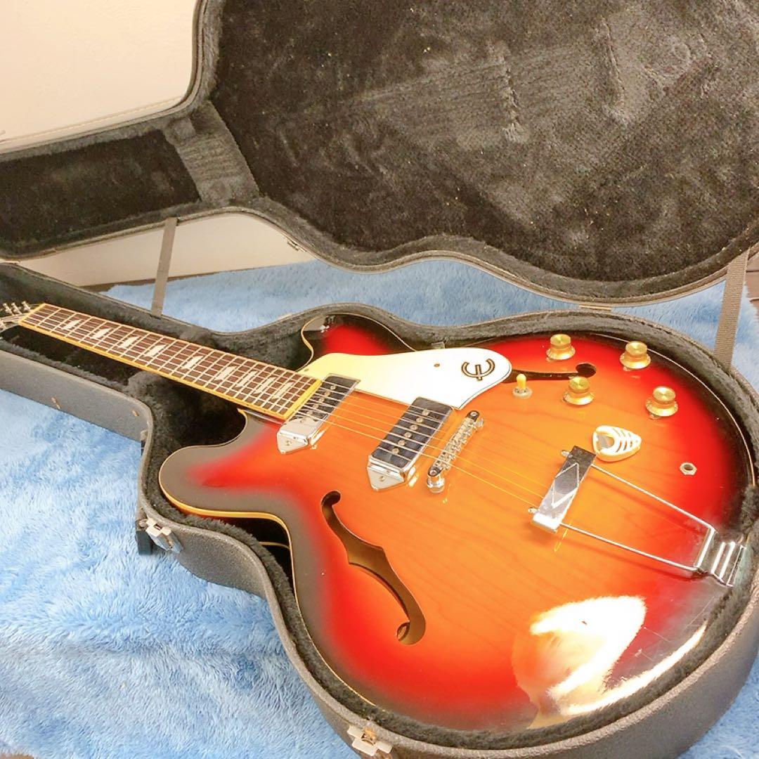 Epiphone Casino VC フルアコ 純正ハードケース付