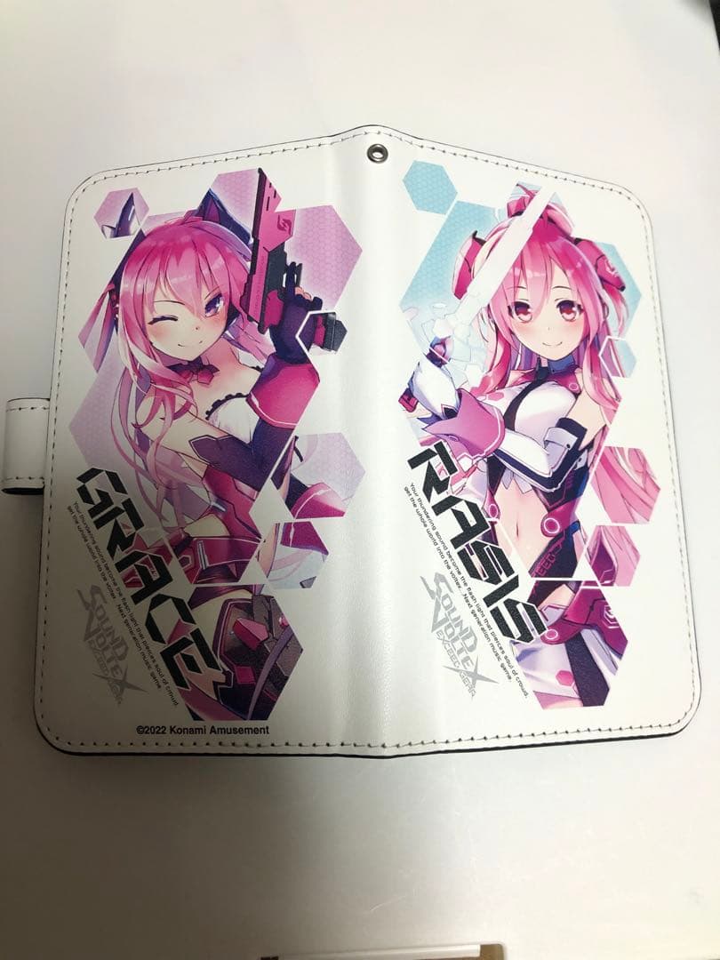 SOUND VOLTEX ボルテ　レイシス　グレイス スマホケース　Mサイズ