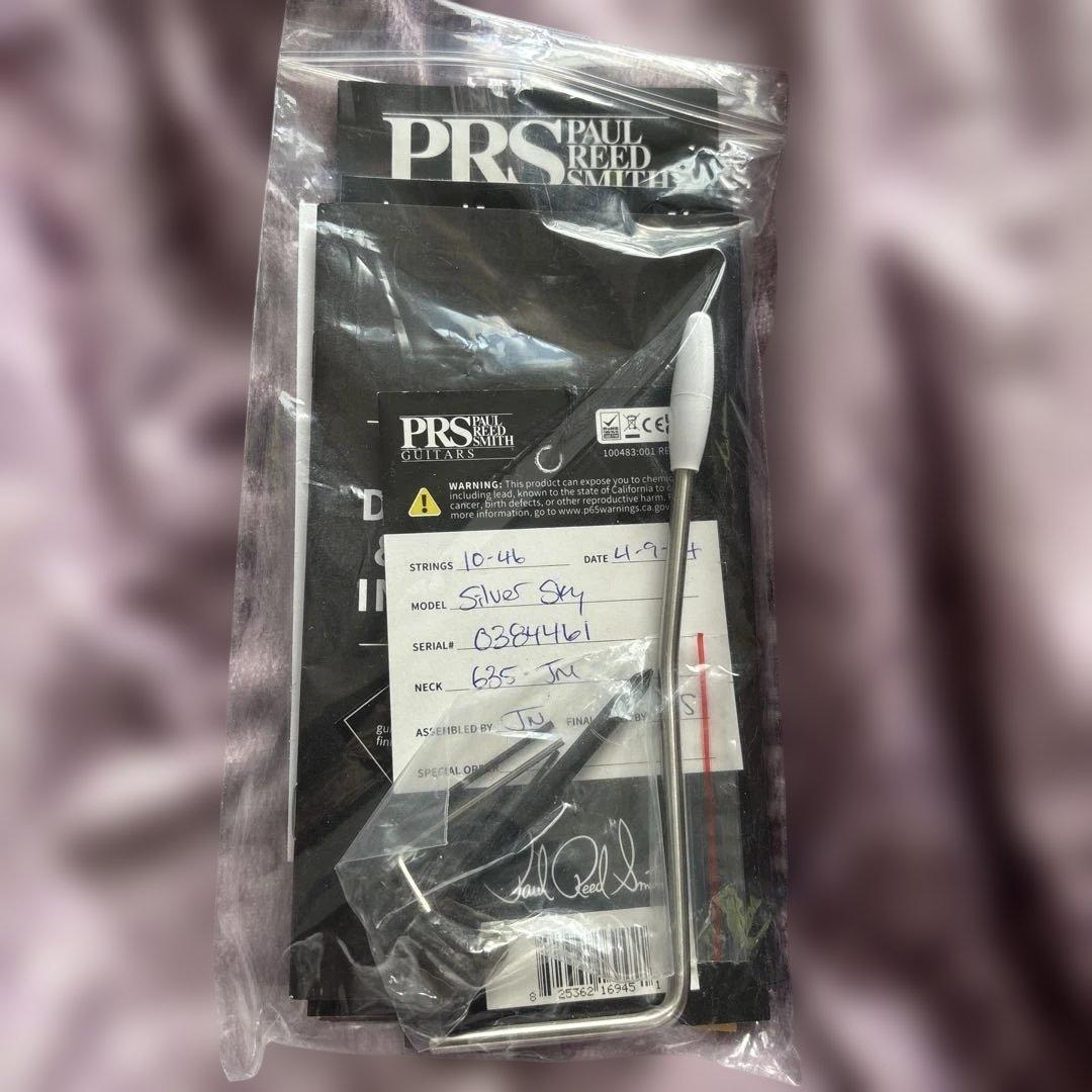 金土日限定特価　美品 PRS USA Silver Sky