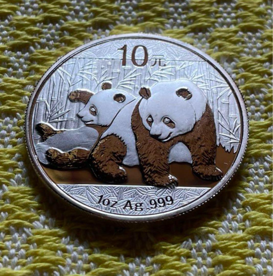 2023年 純銀 パンダ銀貨 30g 中国 10元 シルバー