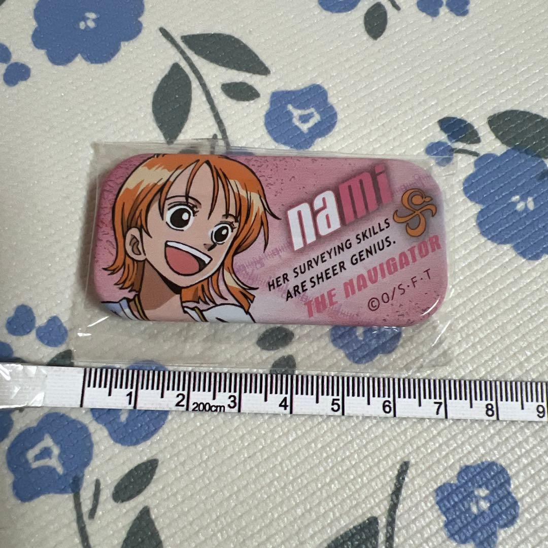 レトロ ONE PIECE ワンピース ナミ 缶マグネット アニメトピア