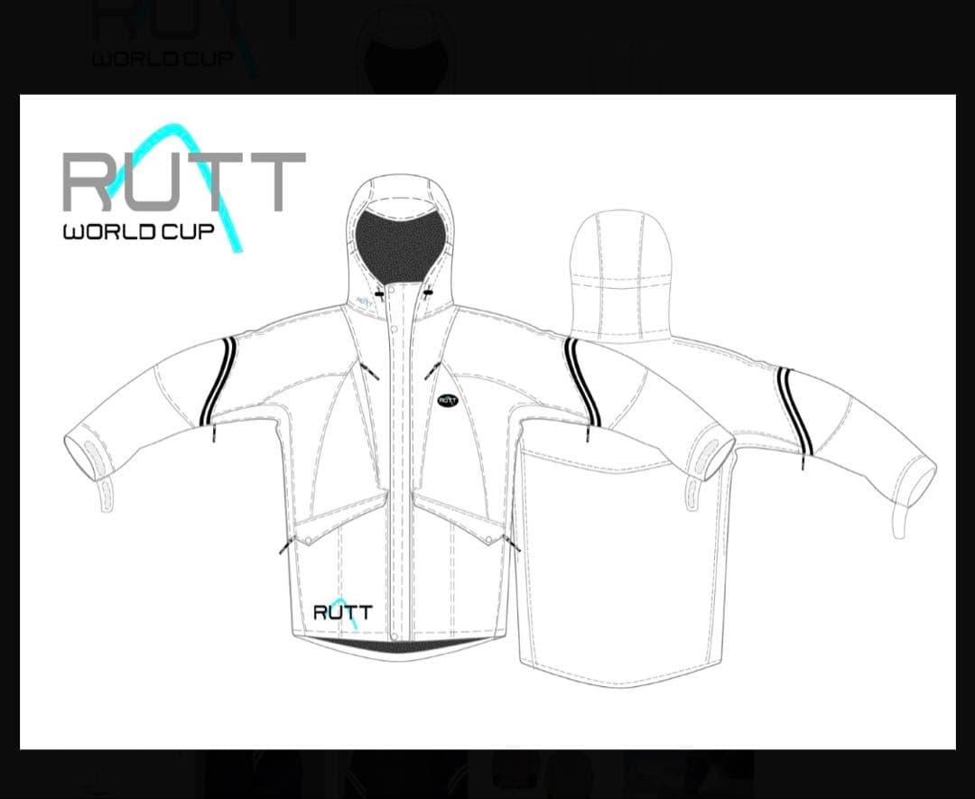 RUTT MOGUL World CUPジャケット　ホワイトUS S