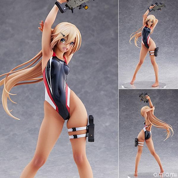 開封品 水泳部のコウハイちゃん 赤色ラインの水着Ver.